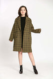 Green Oversized Peacoat | See U Soon