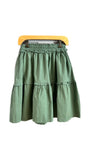 Avalon Layered Skirt in Everglade Green | Mata Traders