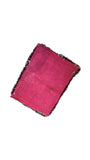 30"x 24" Embroidered Mirror Textile with Beaded Tassels | Artisans in India