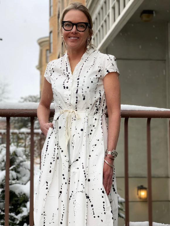 H+ Hannoh Wessel  Splatter Dress