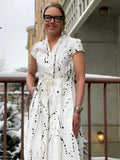 H+ Hannoh Wessel  Splatter Dress
