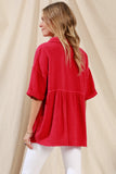 Overside Roll Sleeve Pullover | Mododoc
