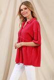 Overside Roll Sleeve Pullover | Mododoc