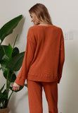 Boxy Thermal Henley Top | Mododoc