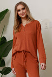 Boxy Thermal Henley Top | Mododoc
