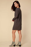 Dolman V-Neck Dress | Mododoc