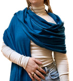 Handmade 100% Cashmere Poncho Scarf | Dolma