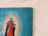 Antique Immaculate Virgin Ex Voto | Colonial Mexico