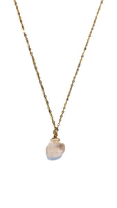 Rose Quartz Heart Necklace | NOMAD