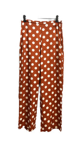 Big Dot Print Satin Pants | Nice Things