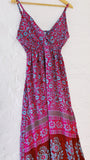 In Bloom Maxi Dress with Spaghetti Straps