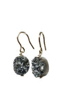 Black Druzy Earrings | Susan Monosson