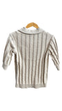 Oatmeal Knit Collared Top | Paper Label