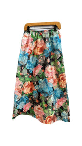 Long Floral Skirt | Bryn Walker
