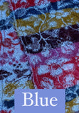 100% Wool Floral Striped Scarf | BUTAPANA