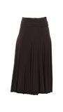 Black Midi Panel Skirt | Last Tango