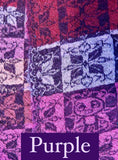 100% Wool Block Patterned Scarf | BUTAPANA