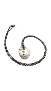 16" Up-cycled Sterling Silver Necklace with Petite Pendent | Jamie Monosson Scherzer