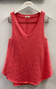 Slub Cotton Babydoll Tank in Lifeguard | Dylan