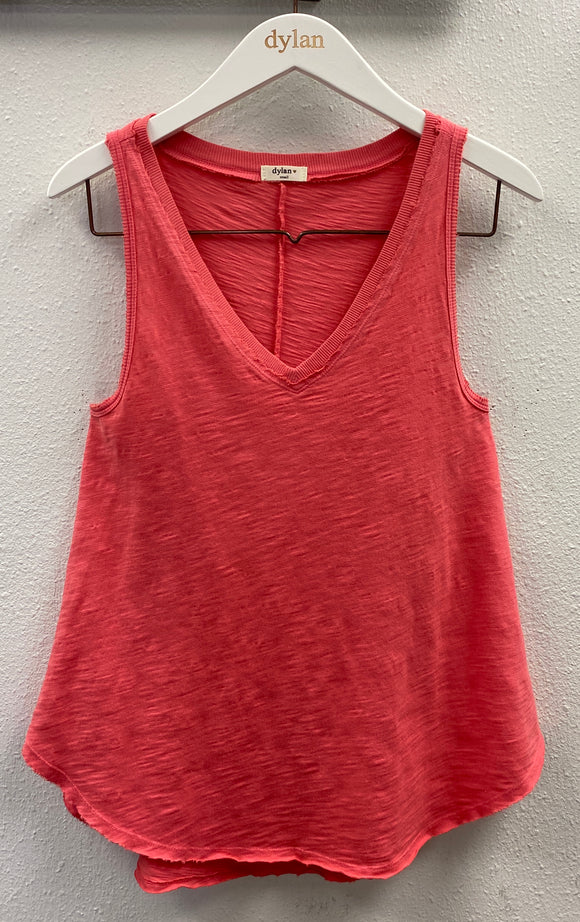 Slub Cotton Babydoll Tank in Lifeguard | Dylan
