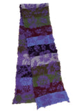 100% Wool Floral Striped Scarf | BUTAPANA