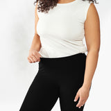 Organic Cotton Leggings - Mid-Calf Length | Maggie's Organics