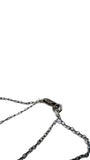 18" Up-cycled Sterling Silver Necklace with Double Chain | Jamie Monosson Scherzer