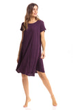 Thai Crinkle Cotton Cap Sleeve Dress