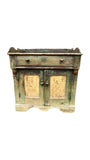 Deep Green Vintage Romanian Sideboard | Artisans in Romania