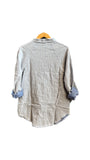 Long Sleeve Striped Button Down | Mystree