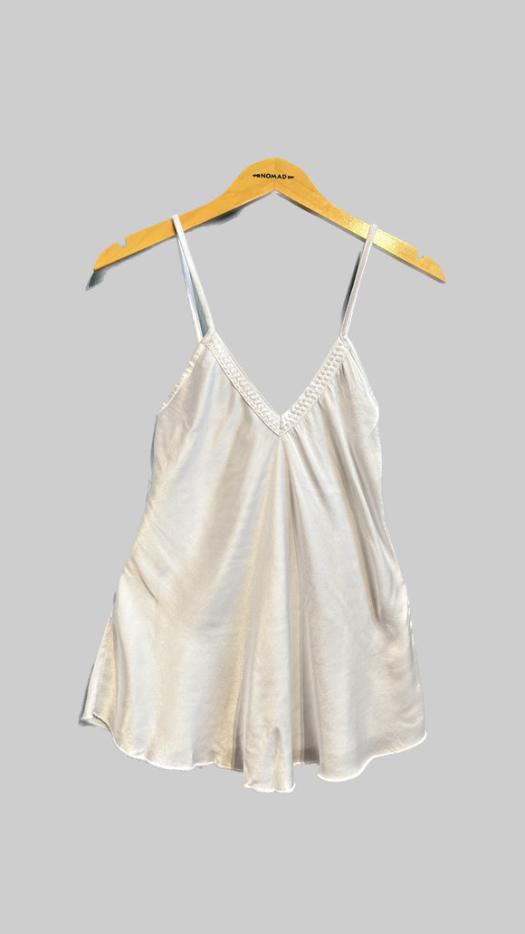 Silky White Camisole Blouse  | Amici by Baci