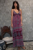 In Bloom Maxi Dress with Spaghetti Straps