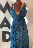 In Bloom Maxi Dress with Spaghetti Straps