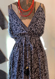 In Bloom Maxi Dress with Spaghetti Straps