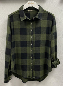 Scout Plaid Button Down Top | Dylan
