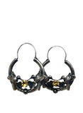 Handcrafted Sterling Silver Bird Hoops | Blue Jaguar Studios