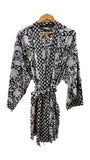 Short Handmade Cotton Robe | Sevya