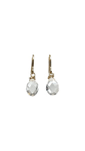 Petite Crystal Quartz Earrings | Susan Monosson