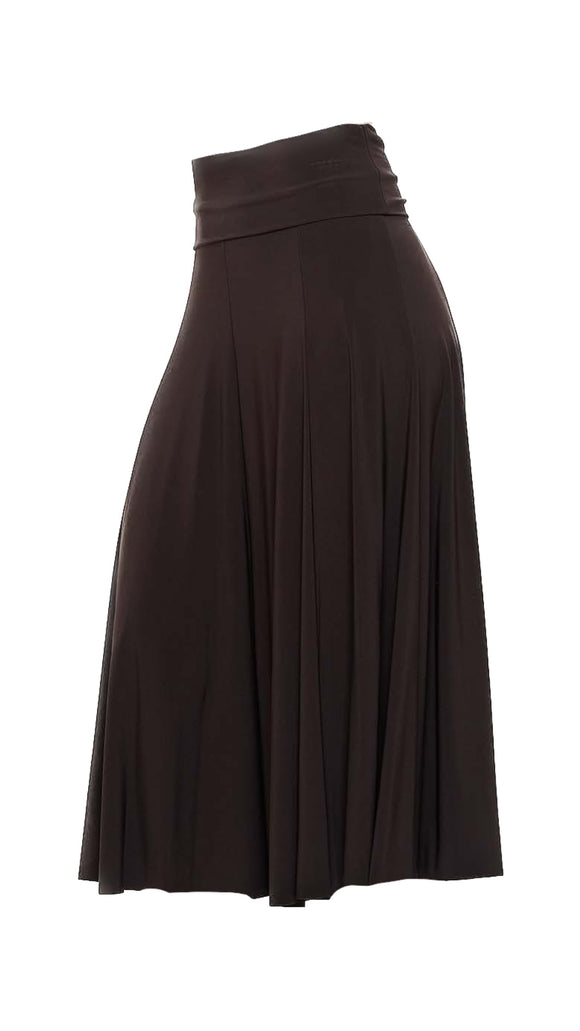 Black Midi Panel Skirt | Last Tango