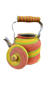 South African Multicolored Teapot | NOMAD Folk Art