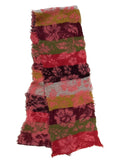 100% Wool Floral Striped Scarf | BUTAPANA