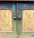 Deep Green Vintage Romanian Sideboard | Artisans in Romania