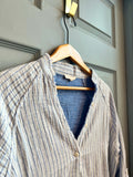 Long Sleeve Striped Button Down | Mystree