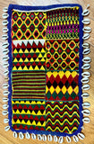 15" x 10" Embroidered Textile with Shell Detail | Artisans in India