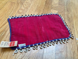 15" x 10" Embroidered Textile with Shell Detail | Artisans in India