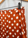 Big Dot Print Satin Pants | Nice Things