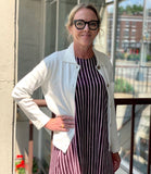 Knitted Ivory Jacket | Little Lies