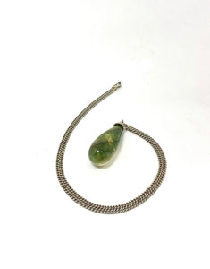 Sterling Silver Chalcedony Pendant Necklace | Susan Monosson