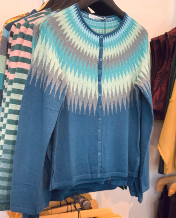Jiffy Cardigan in Dusk  | Mansted