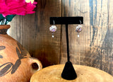 Floral Purple Mexican Earrings | Blue Jaguar Studios